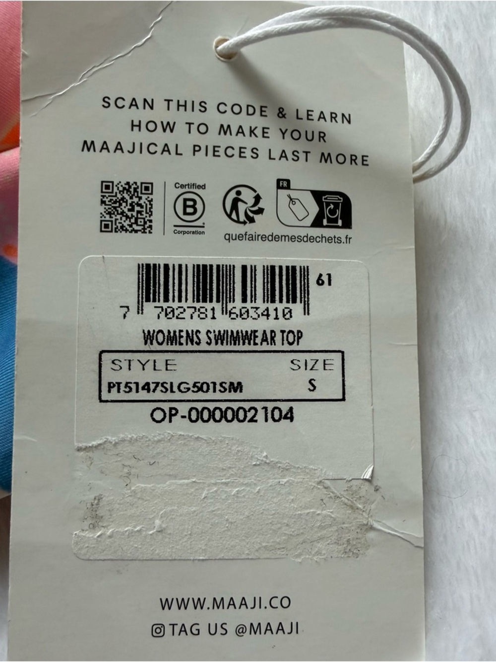 Maaji Reversible Bikini Swimsuit Set NWT - Picture 9 of 16